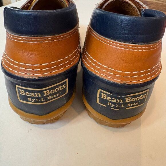 L.L. Bean Boots Duck Boots Navy Blue Waterproof Women’s size 8 - Picture 5 of 8
